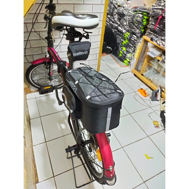 TAS SEPEDA TAS PANNIER SINGLE TAS SELY MTB TOURING RACK PANNIER
