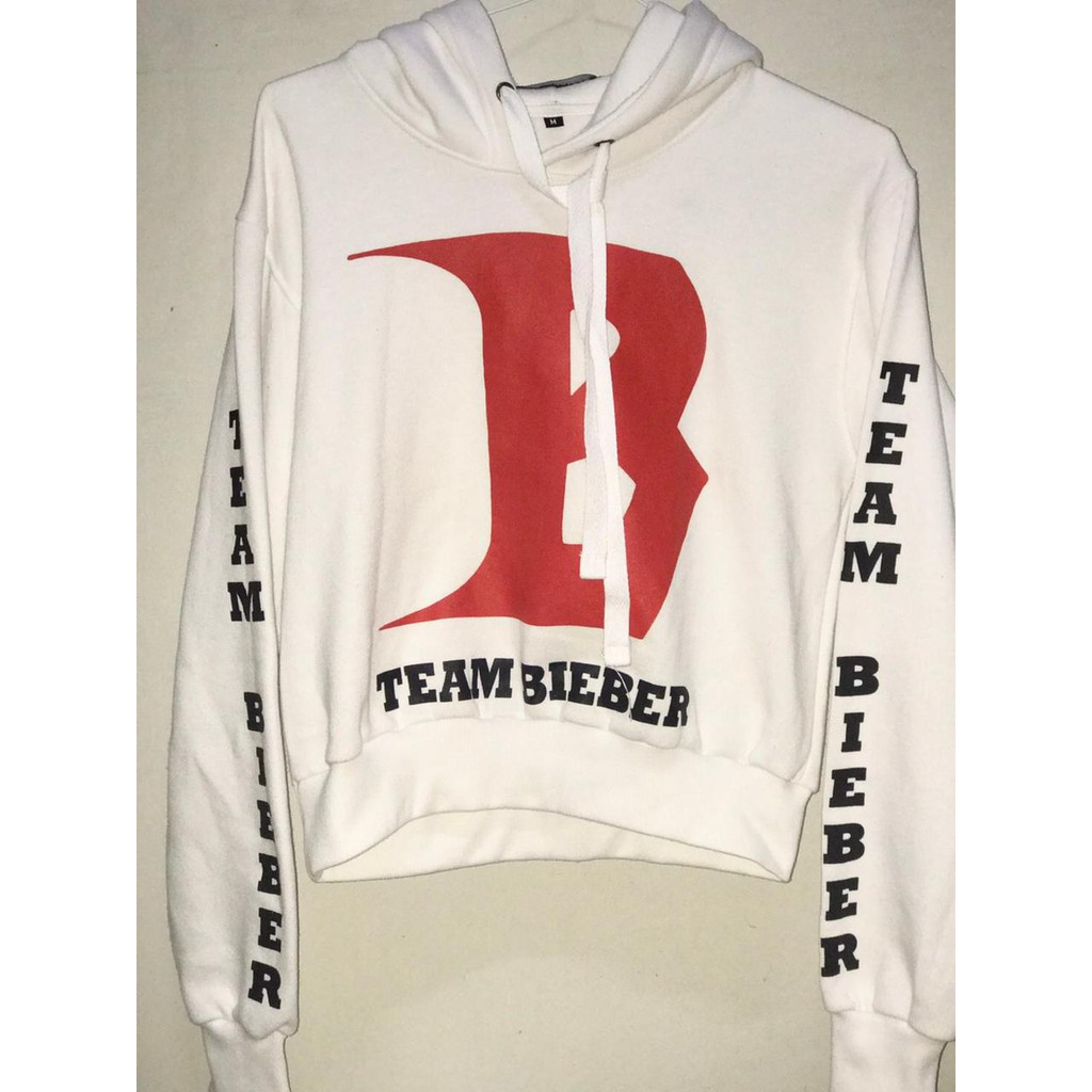 BIEBER CROP HOODIE