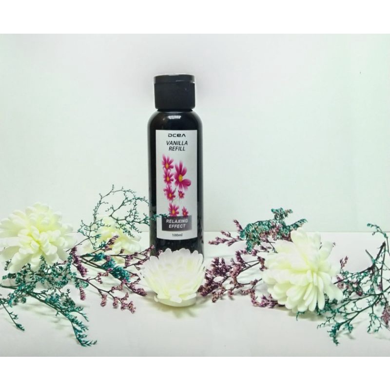 Reed Diffuser Aromatherapy Bunga Difuser Aroma Pengharum Ruangan Pewangi Oil Reed Difuser REED DIFFUSER LOVER'S GRASS REED DIFFUSER REFILL REED DIFFUSER HAMPERS PENGHARUM RUANG AROMATERAPI-REFILL100ml VANILLA