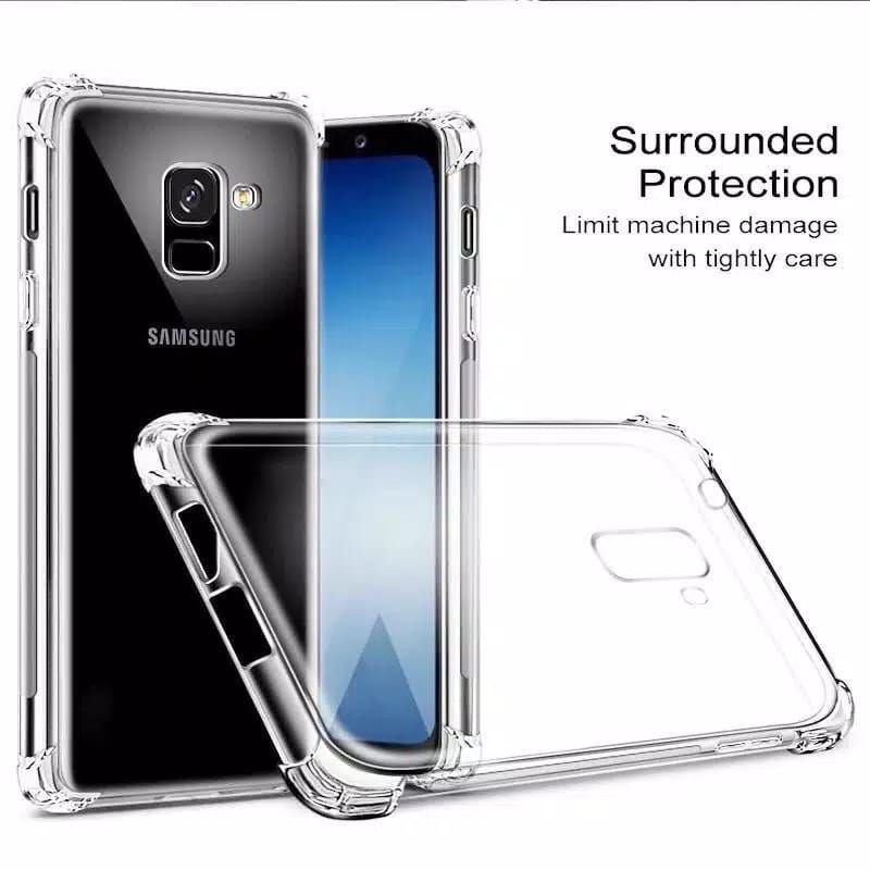 Anticrack samsung A6 plus Case Silikon bening samsung A6 plus