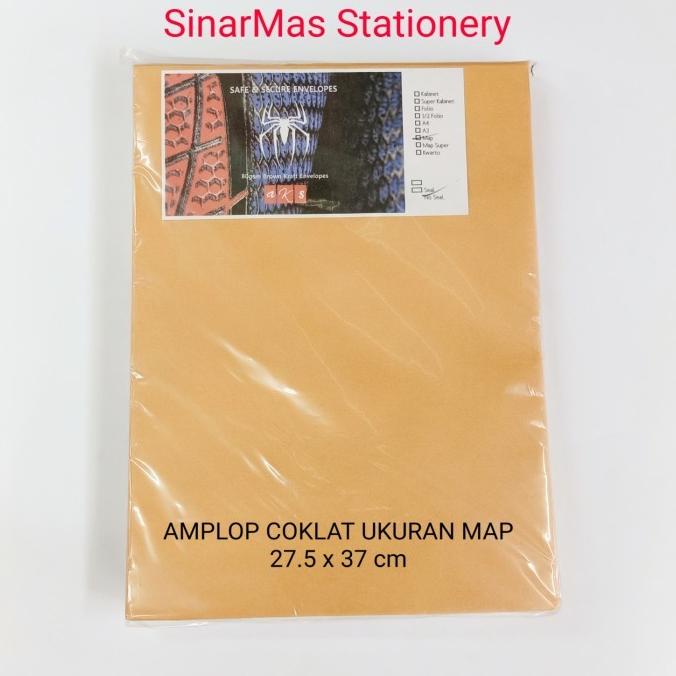 

Amplop Coklat Polos Ukuran Map / Amplop Surat Coklat Ukuran Map