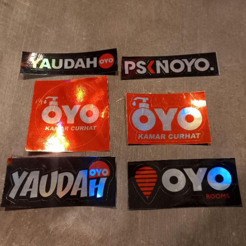 

Stiker Oyo Hologram Cuttingan Anti Air