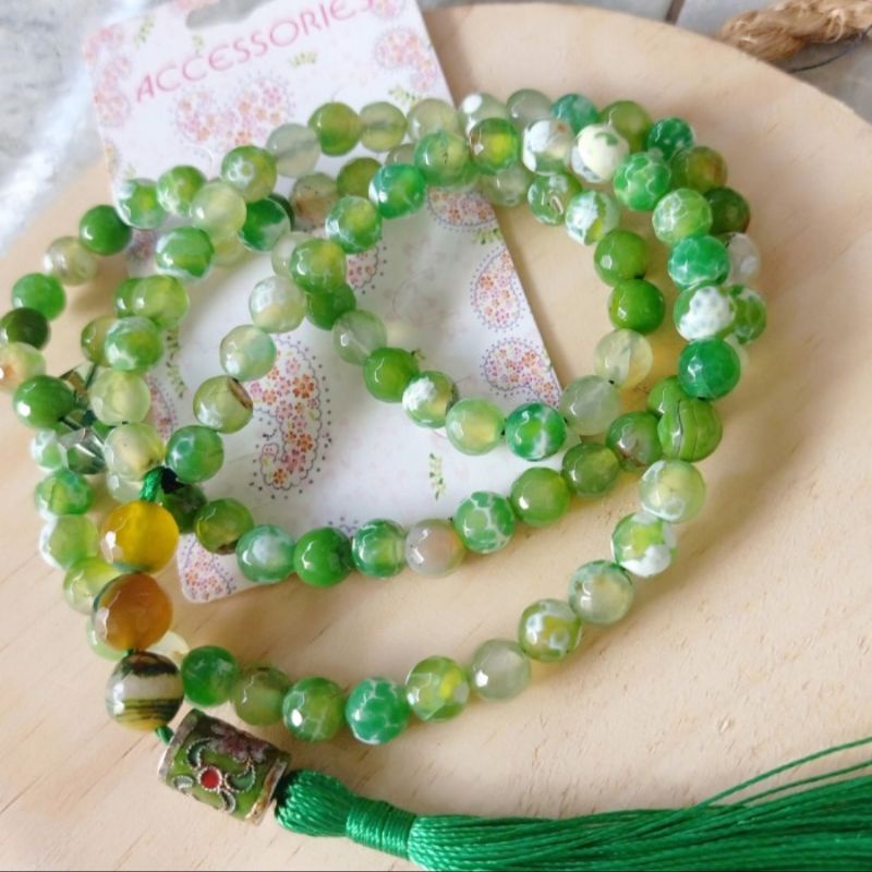 Tasbih Batu Alam 100biji