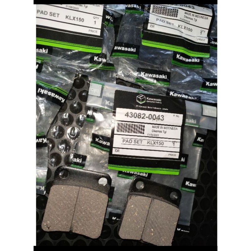Dispad Belakang KLX 150 Dispad Depan GL Pro Kampas Rem Belakang KLX 150 Kampas Rem Depan GL Pro