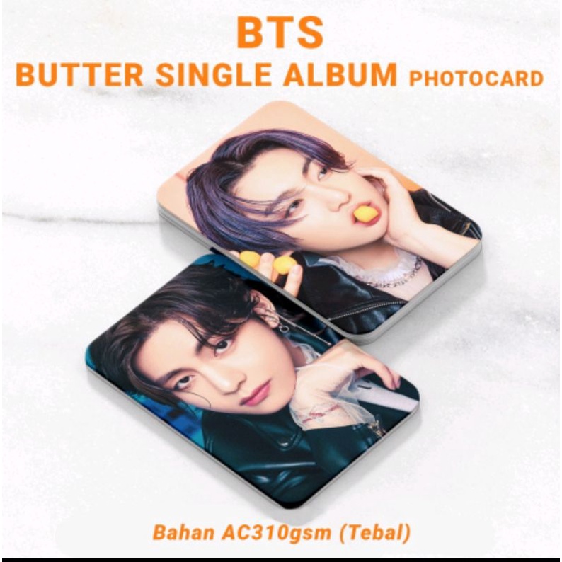 foto card bts butter single album