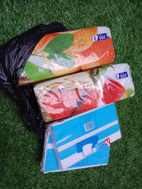 12 Pieces Tissue Travel Alfamart 50 Sheets / Travel Tissue / Tisu Travel