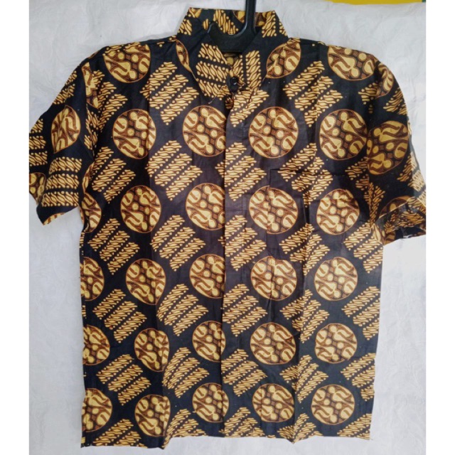 kemeja batik pria modern