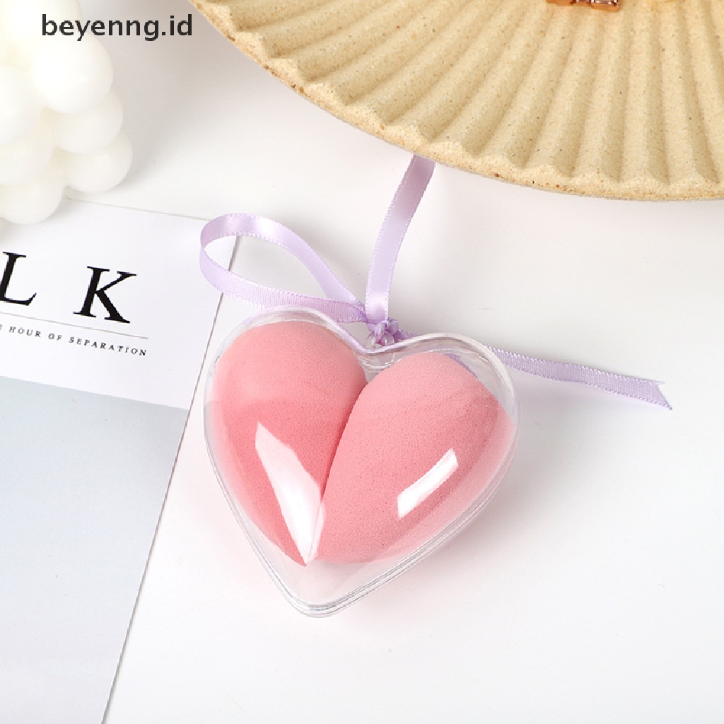 Beyen 2pcs / Set Spons Beauty Blender Bentuk Telur