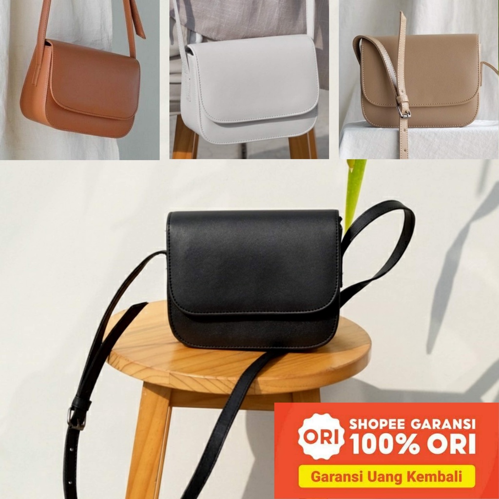 tas selempang wanita oxana sling bag kulit elegan korea murah orisinil original tgif project milolag