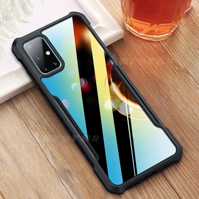 Fuze Case SAMSUNG GALAXY M51 - Casing Black Transparan Shock