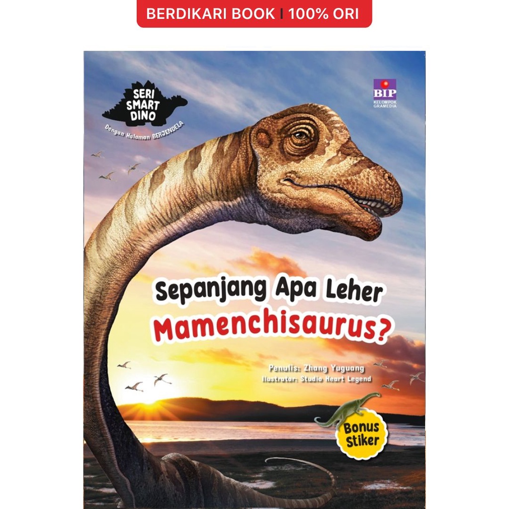 Berdikari - Seri Smart Dino: Sepanjang Apa Leher Mamenchisaurus? - Gramedia