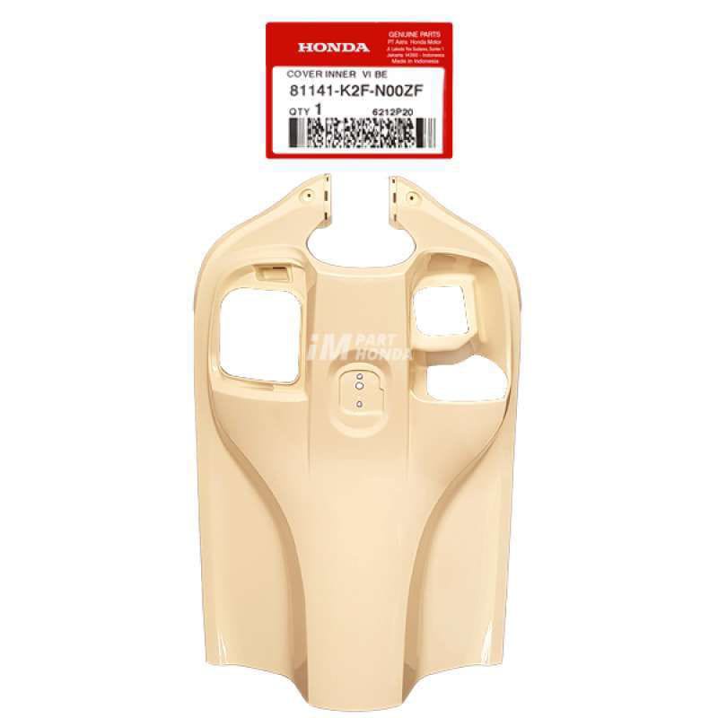 Cover inner lower dasbor leghsield kantong scoopy new cream leksil kontak scoopy new esp prestige k2