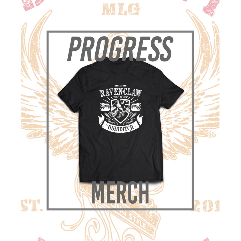 Kaos Ravenclaw Harry Potter house Film Kualitas Distro