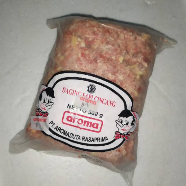 

Daging Sapi Cincang "Aroma" 500gr