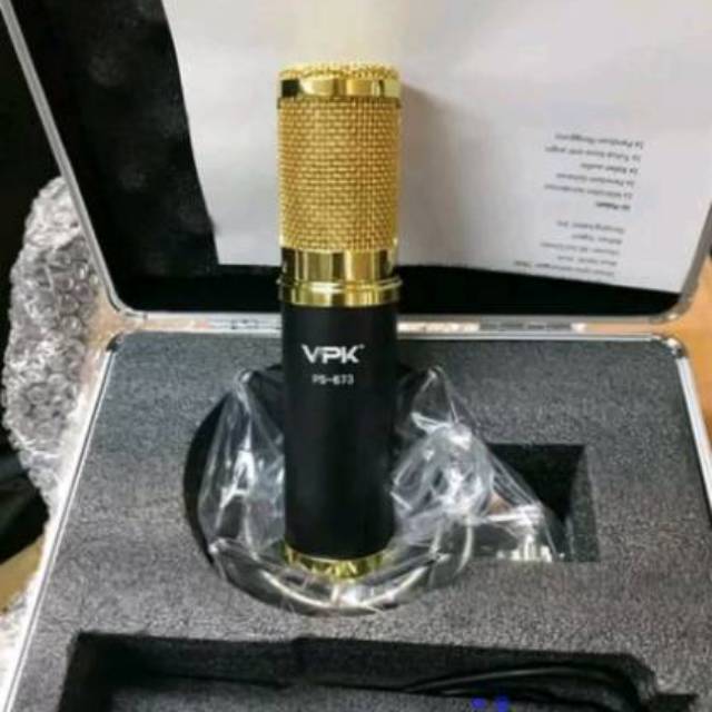 MIC CONDENSER VPK PS673 ORIGINAL MIC STUDIO