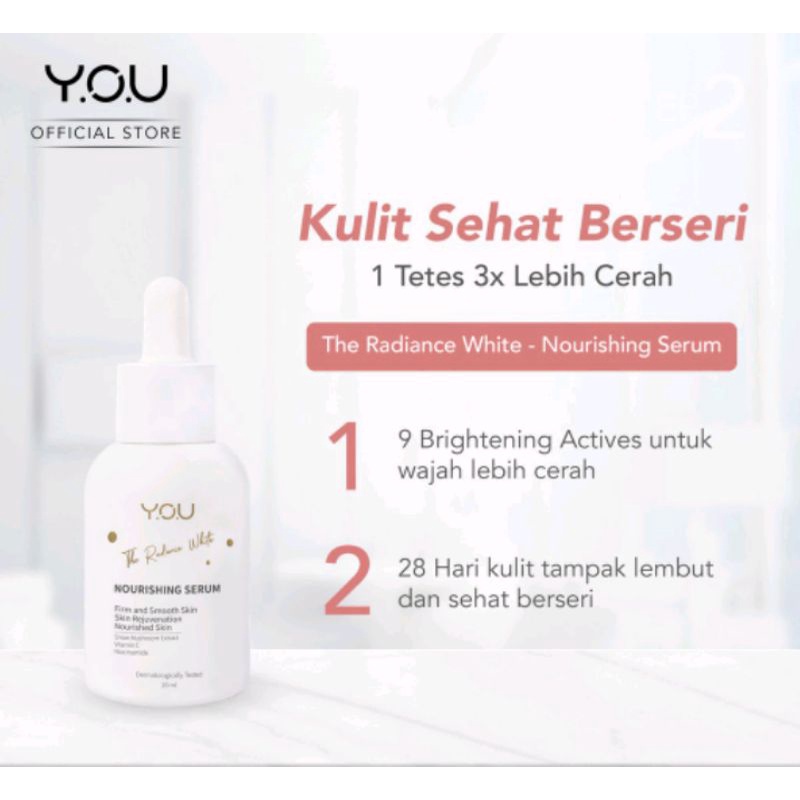 You Radiance White Nourishing Serum