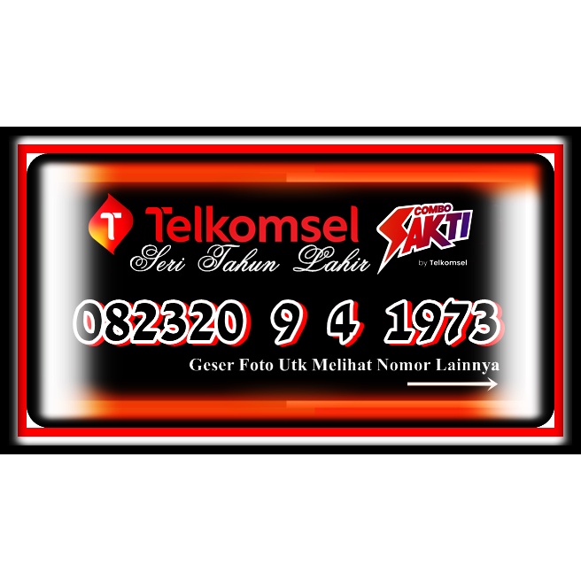 Nomor Cantik & Rapi Telkomsel Kartu As/simPATI/Loop COMBO SAKTI Seri Tahun Lahir