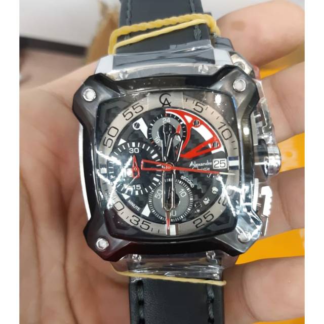 Alexandre Christie AC 3038MC Kulit Hitam