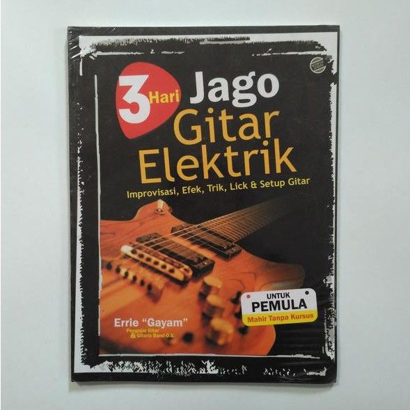 Jual Buku Murah l Buku Mahir Gitar Elektrik untuk Pemula