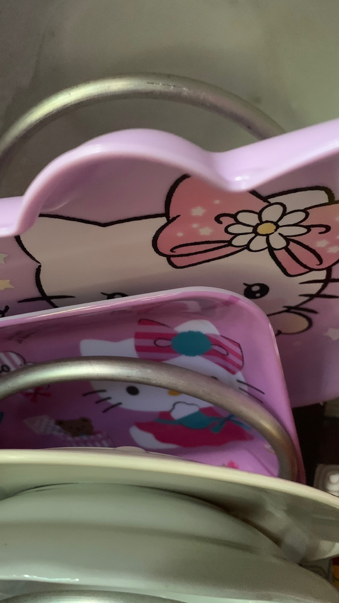 Piring Saji Plastik Segi Great Cantik- S,m,l / Hrg Per-uk