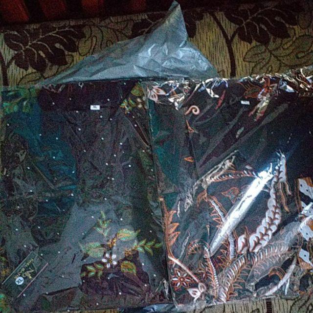 Kemeja Batik Jumbo Size M L Xl Xxl Xxxl Bswart Batik Hrb026 Kenongo Hem Pendek Padi Pekalongan M L