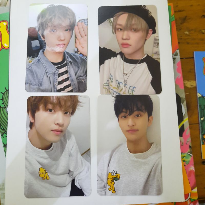 NCT DREAM Hot Sauce Photocard/PC Jisung Chilling, Haechan Cafe, Chenle Boring NEGOTIABLE