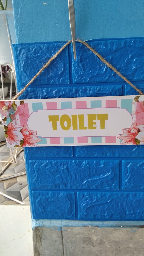 Decor Art Hiasan Pajangan Dinding Wall Decor Rumah Shabby Chic Gantungan Assalamualaikum - Ab 7