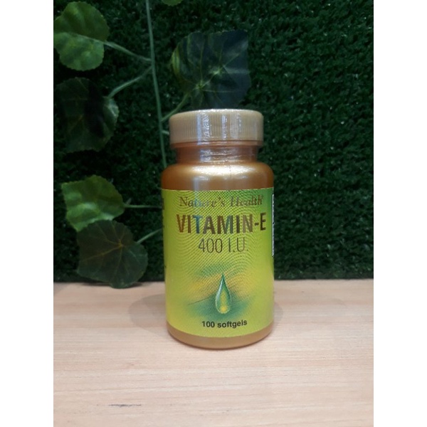 nature's health vitamin e 400 iu