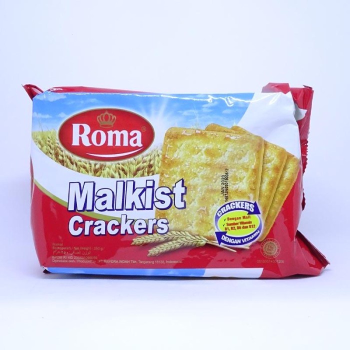 Roma Malkist Crackers 250Gr