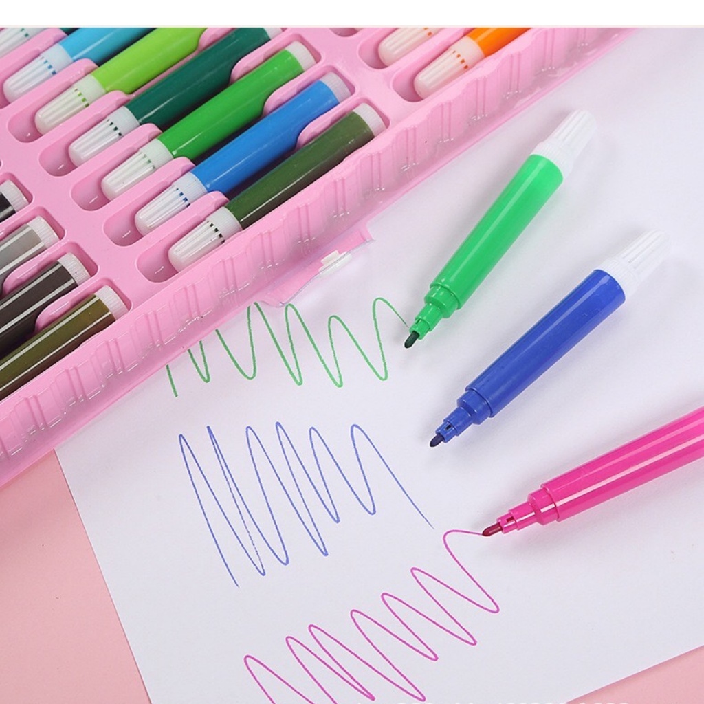 Alat Lukis Set Lengkap Krayon Pensil Warna 150PCS Crayon Set Menggambar Mewarnai Melukis Anak