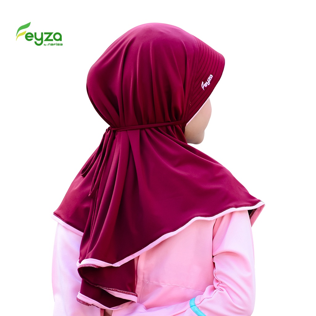 Nafisa Feyza Fastia - Jilbab Instan Anak Usia 5-6 Tahun -Jilbab Feyza Anak