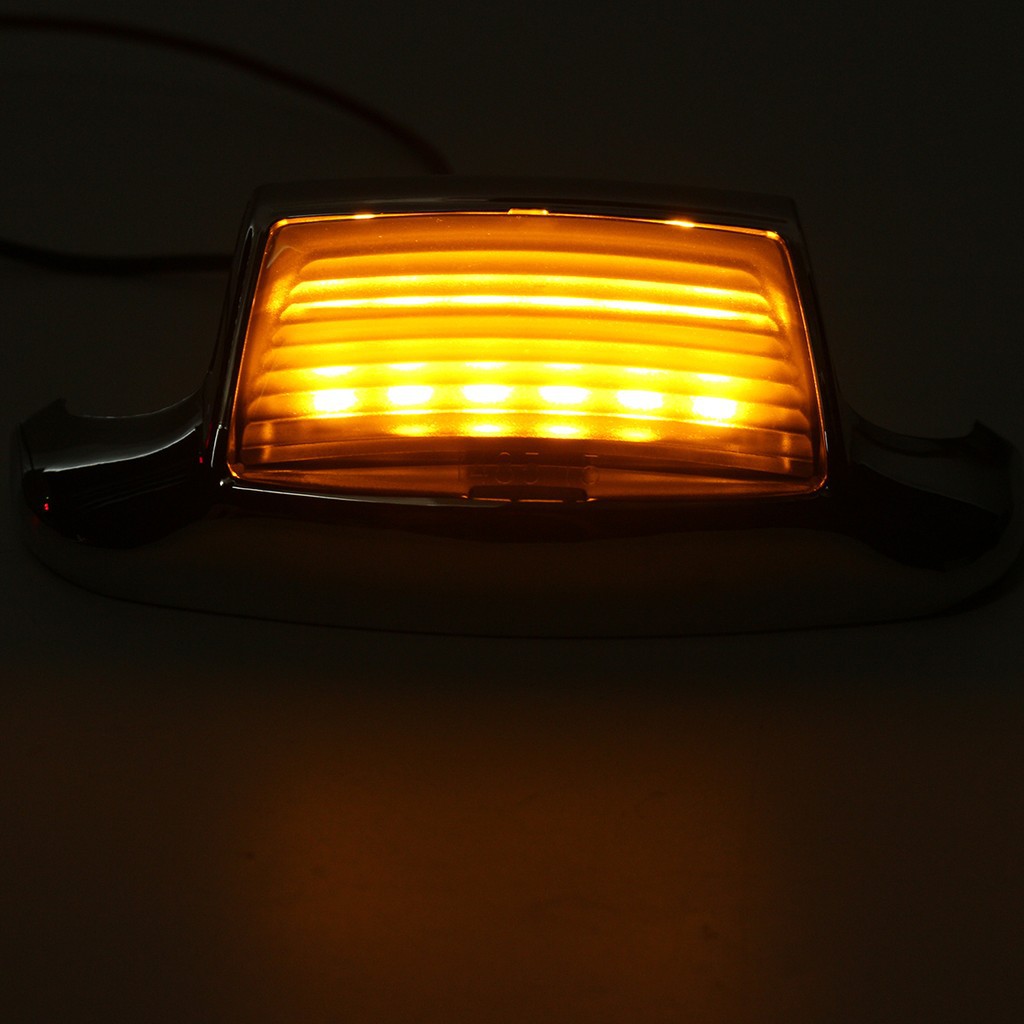 Lampu LED Pelindung Lumpur untuk Fender Harley Davidson 