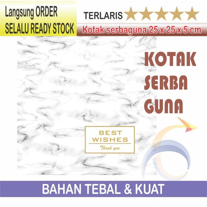 

Dus SERBAGUNA, kotak donut / box kue / box roti / box pizza