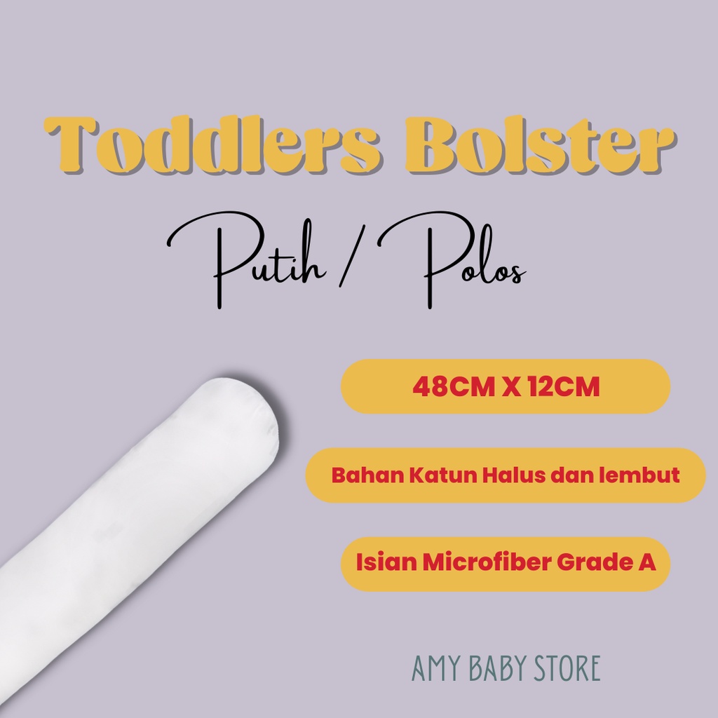 Toldders Bolster Guling Bayi Karakter polos lucu preloved original (GYP)