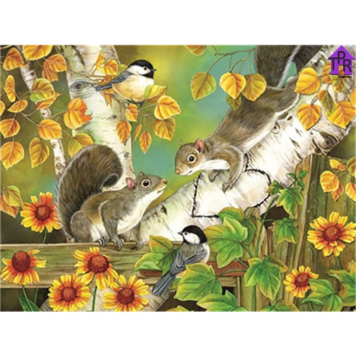 

DIY - Set Melukis / paint by number kit - FLOWER 40x50cm. part-6