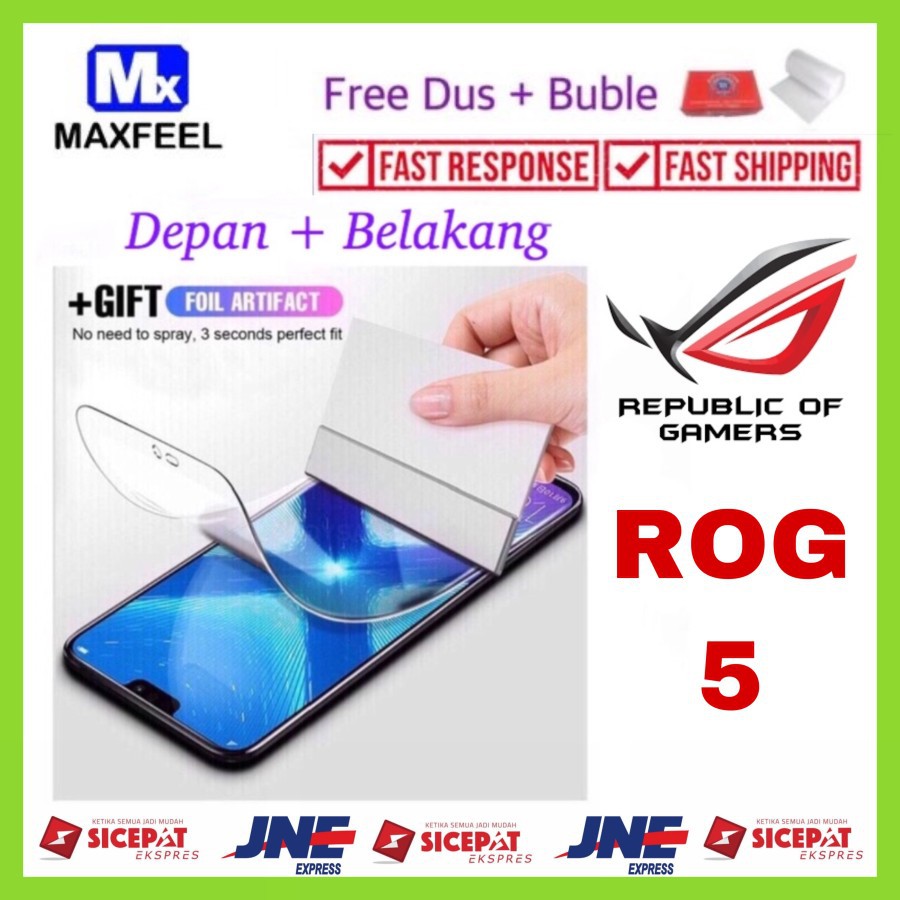 ROG Phone 5 ROG 5 - MAXFEEL Hydrogel Screen Original Asus ROG Phone 5 5s 5s pro asus rog phone5 5s 5