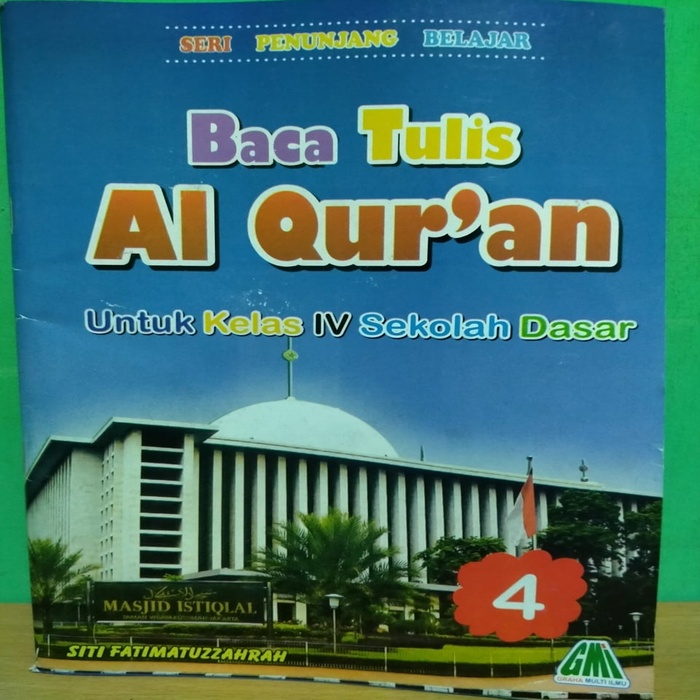 Buku BTQ Kelas 4 SD