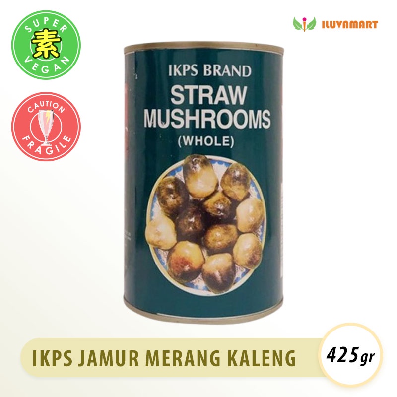 Jual Ikps Jamur Merang Straw Mushroom Whole Jamur Kaleng Utuh Dalam