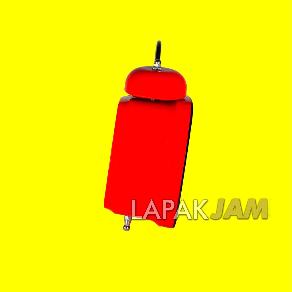 Jam Weker Lampu Kotak Alarm Clock Sweep Movement Unik Murah ESA 624