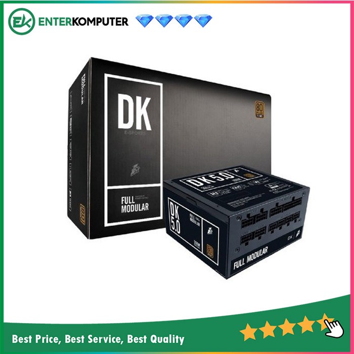 PSU 1STPLAYER Gaming PSU DK5-0 500W Full Modular - PS-500AXBM