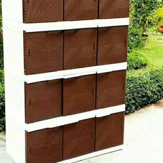 ♦ Lemari akako 3 pintu susun 4/ lemari plastik 12 pintu ❀