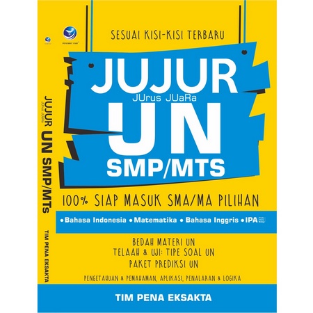 Buku Jujur (Jurus Juara) UN SMP/MTs, 100% Siap Masuk SMA/MA Pilihan