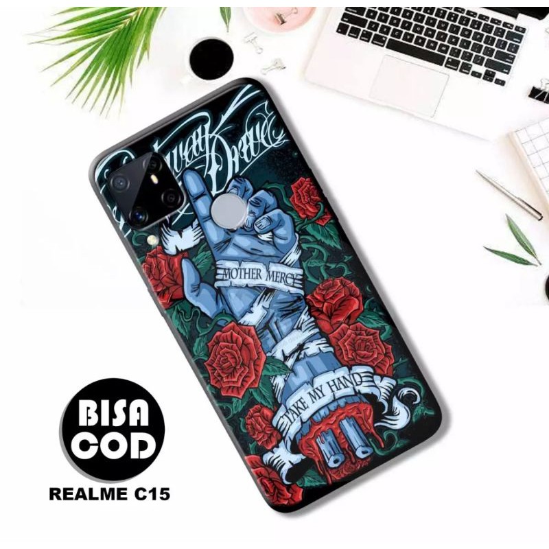 Case Realme C15, Hardcase Realme C15, Cassing Hp Realme C15