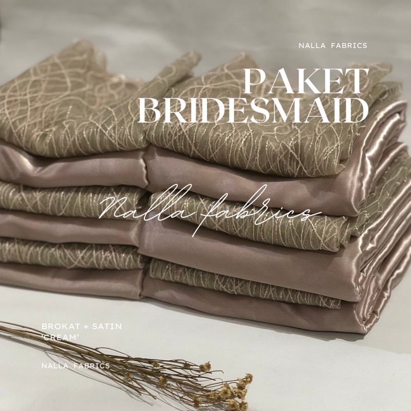 Paket Bridesmaid - Cream