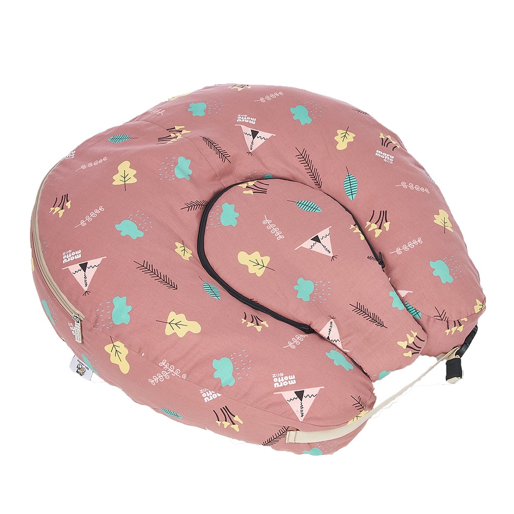 Morumotto 4in1 - Bantal Menyusui + Safety Belt Little Raccoon Series MMB3003