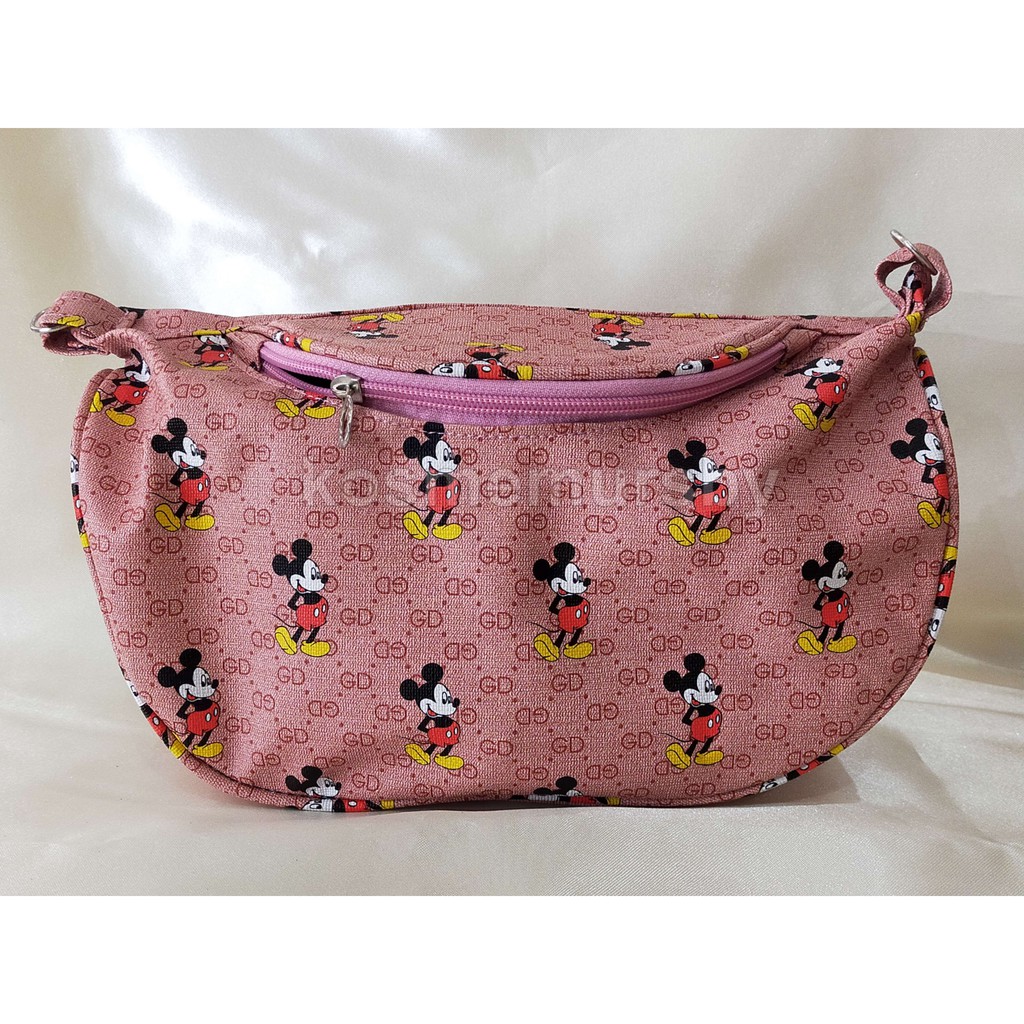 TAS SLINGBAG MICKEY MOUSE MURAH MERIAH