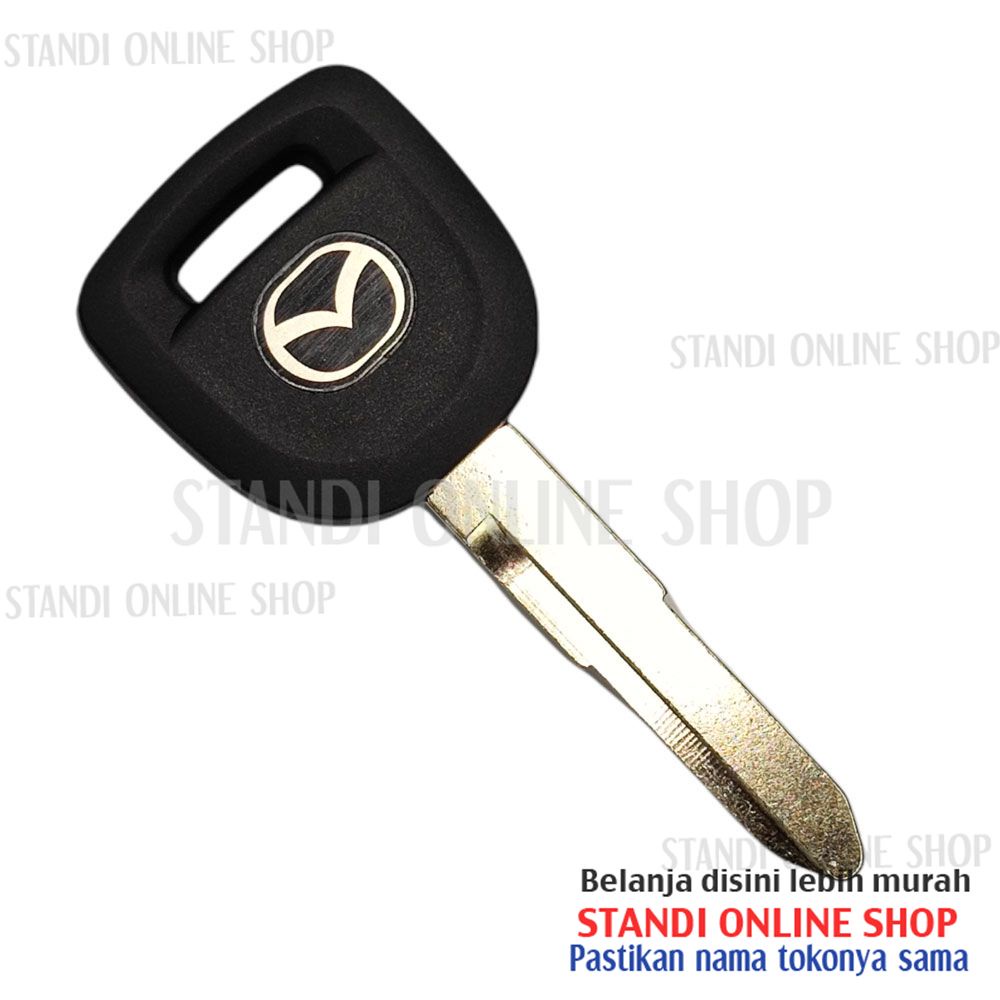 Kunci Key Shell Bahan Kunci Mazda 2 3 RX7 CX7 CX9 Dengan Tempat Chip Dan Logo