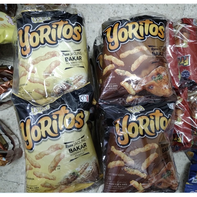 SNACK YORITOS  / 1 PACK ISI 10 BUNGKUS / 25G