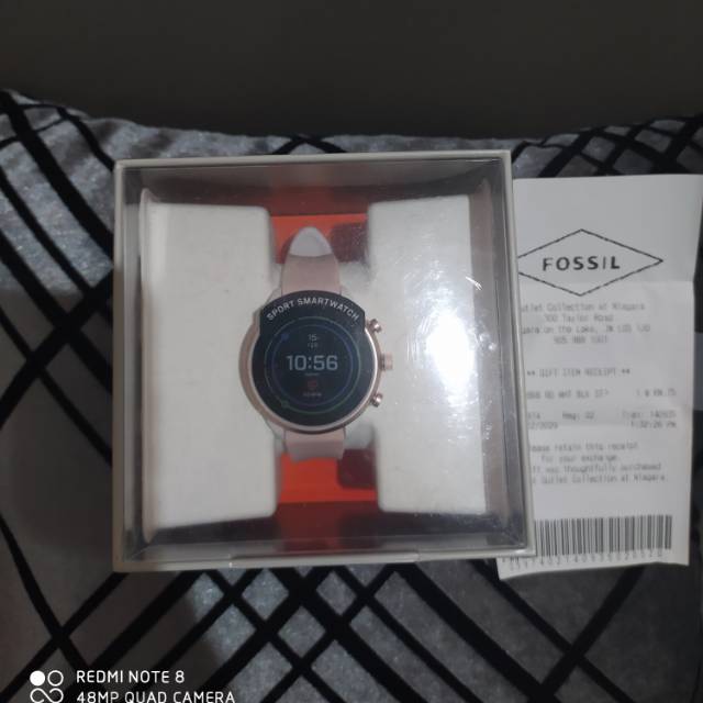 Fossil Smartwatch gen 4 sport blush pink