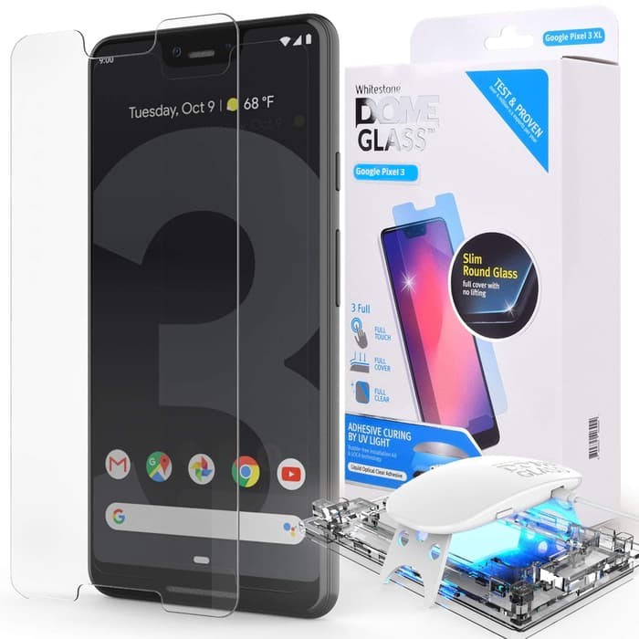 Original WhiteStone Full Adhesive Tempered Glass Google Pixel 3